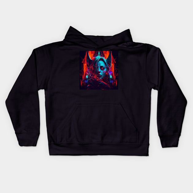 devilish intentions Kids Hoodie by seantwisted